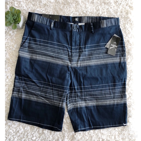 Calvin Klein Other - NEW Calvin Klein | Men’s Blue Striped Shorts